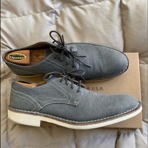 John Varatos canvas derby